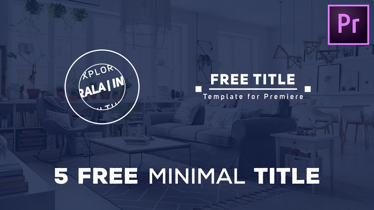 free premiere title templates
